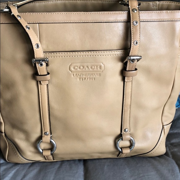 Coach Bags Coach Large Leather Organizer Purse Poshmark
